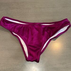 PINK Victoria's Secret Purple Cheeky Bikini Swimwear